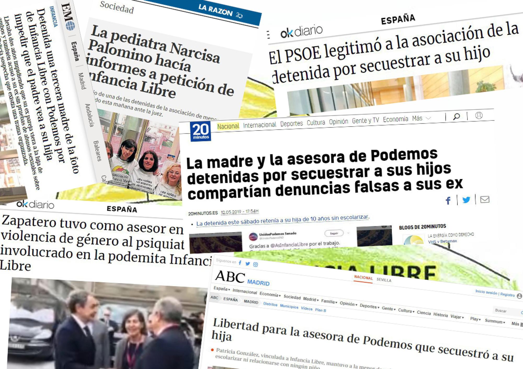 Titulares Infancia Libre